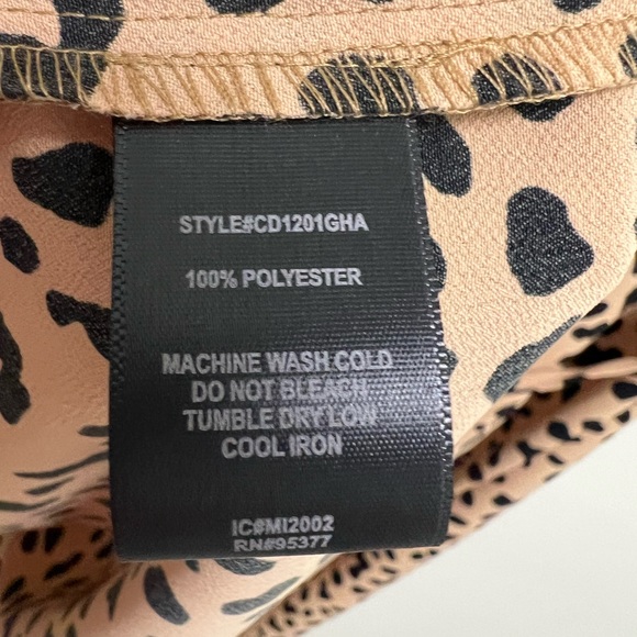 Sanctuary Wrap It Up Leopard dress, Small - Picture 10 of 11